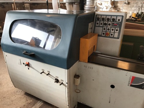 Paoloni rd230 sided planer - paoloni,