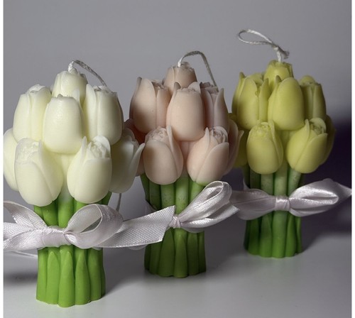 Luxury tulip candle - luxury,