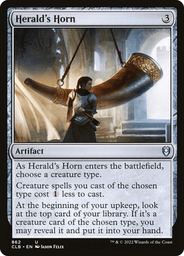 Herald horn clb - 862, nm