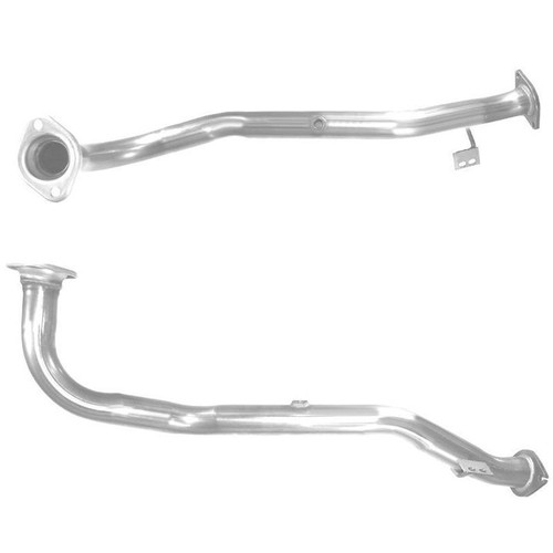 Front exhaust pipe and - front,