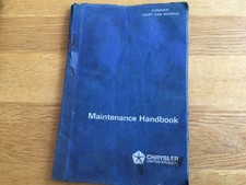 Chrysler Commer Maintenance