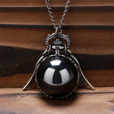 Mini Black Ball Pocket Watch