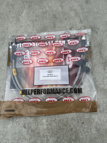 Hel braided rear brake - rear, hoses
