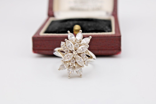 Silver 925 multi stone - 925, ring
