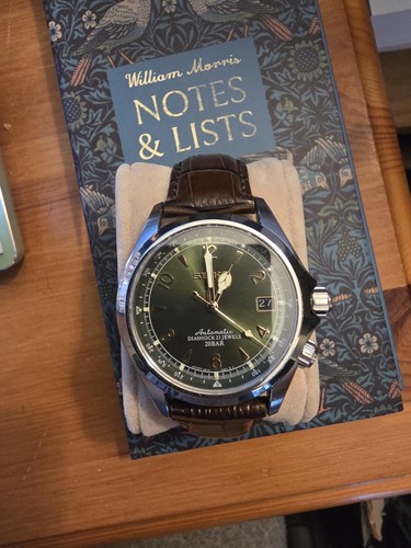 Seiko alpinist green - green, men's