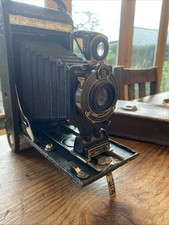 Antique Kodak 2C Autographic Folding Bellows Camera 