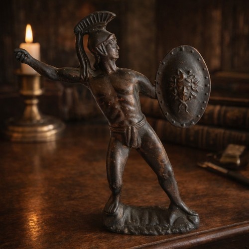 Bronze effect greek spartan - bronze,