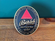 Bass Metal Beer Ale Pump Clip Badge Pub Bar Brewerina