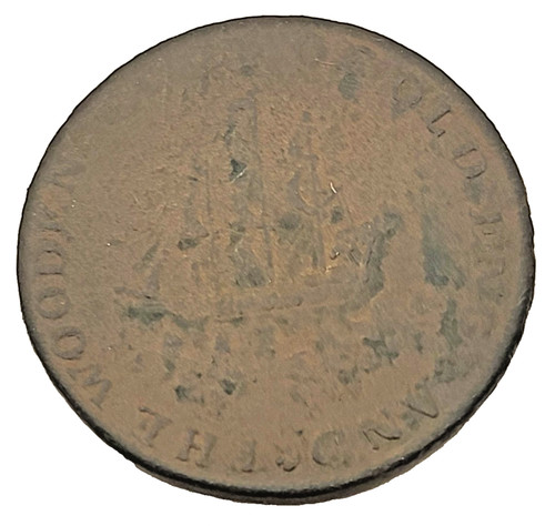 1795 conder token half - 1795, 1/2