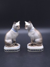 Staffordshire Pair of Siamese Cats