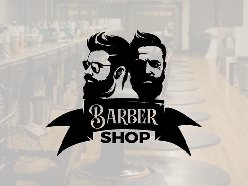 Man barber shop window door - shop,