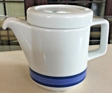 Vintage Mitropa Coffee Pot/Jug  RATIONELL, Colditz Porcelain GDR/DDR 1970's