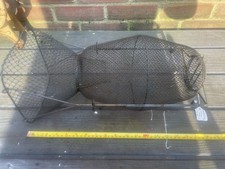 Superb Antique French Folding Minnow Trap Loir