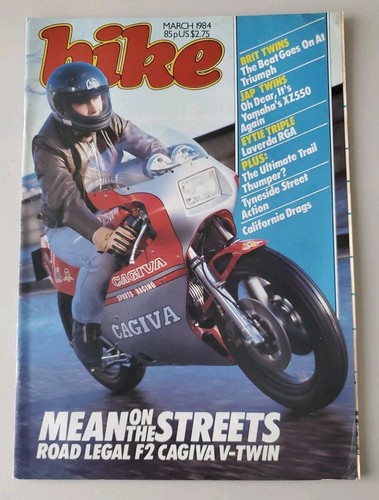 1984 bike motorcycle magazine - bike,