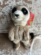 Keel Toys Meerkat 9” Soft Plush Toy, Surface Washable, Good Condition, With Tags