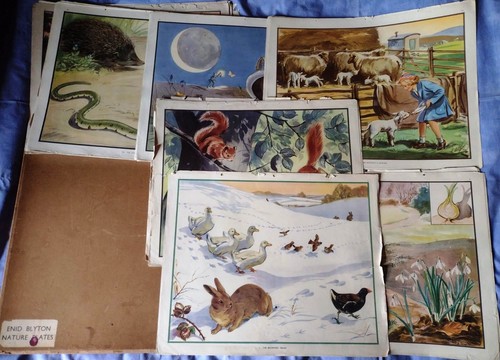 Enid blyton nature plates - nature,