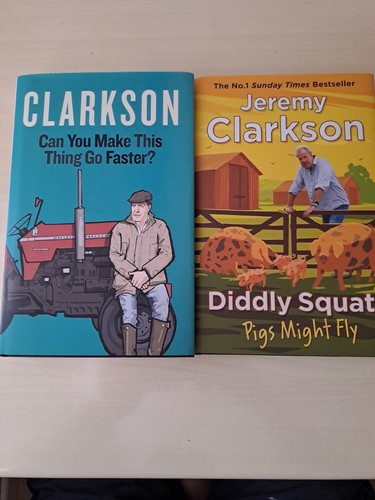Pair jeremy clarkson books - jeremy,