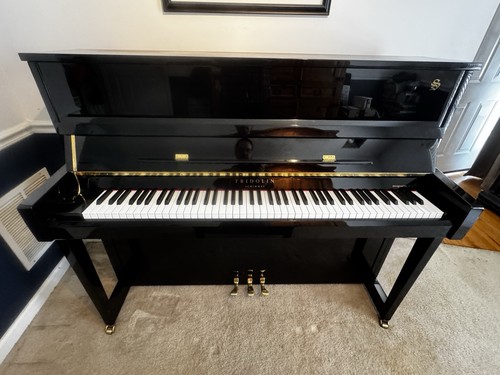 Schimmel upright black ebony - upright,