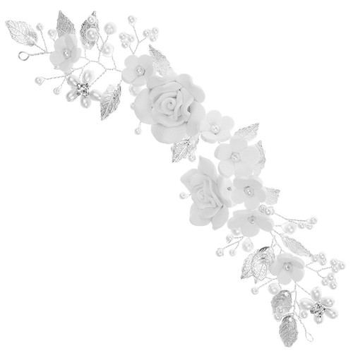 Bridal hair vine floral - bridal,