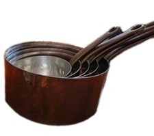 Vintage French Hammered Copper