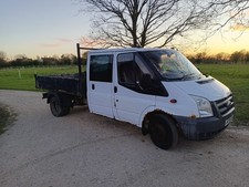 ford transit crew cab tipper