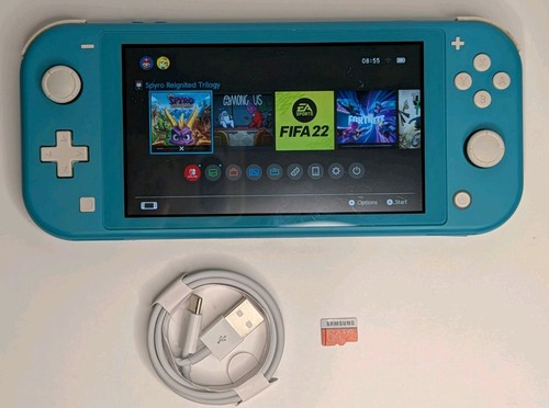 Nintendo switch lite turquoise - nintendo,