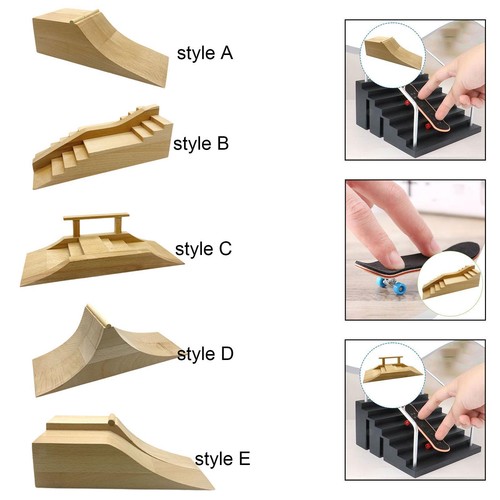 Wooden fingerboard ramp - wooden,