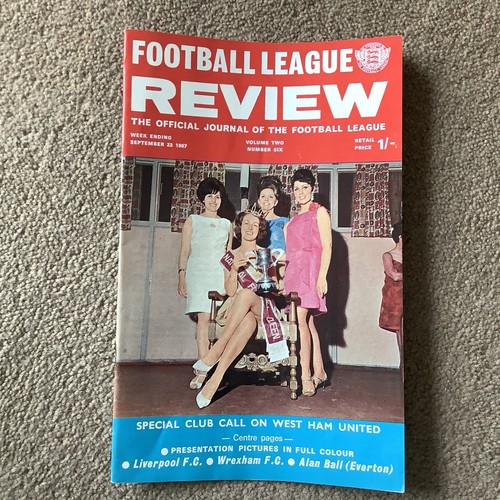 Football league review - football,