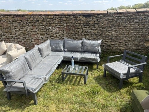 Seat garden sofa display - 7,