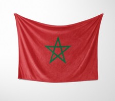 Morocco Flag Moroccan Fleece
