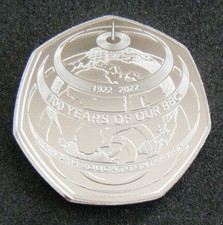 2022 The BBC 50p Fifty Pence Coin BU Brilliant Uncirculated - in stock