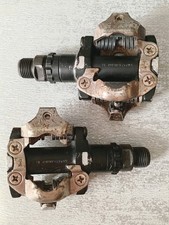 Shimano Black PD-M520 SPD Clipless Pedals 9/16 Mountain Bike Road Bicycle z249