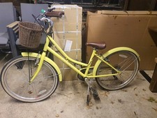 Dawes Girls Lil Heritage Collection 24" Wheels Yellow City Bike w Basket