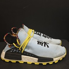 Adidas x Pharrell Williams NMD Human Race Clear Sky  Size 9.5 UK 