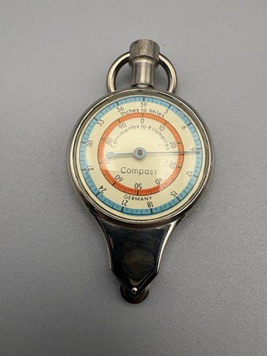 Vintage german map measure - german,