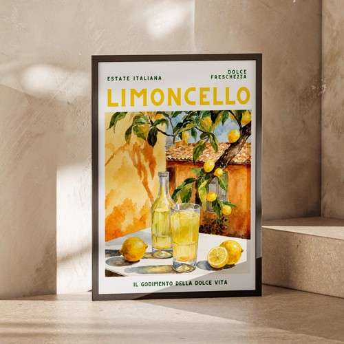 Limoncello italian summer - limoncello,