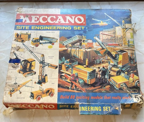 Vintage 1960 meccano site - vintage, meccano.