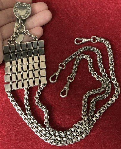 Antique victorian chatelaine - victorian,