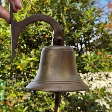 Vintage Brass Yacht’s Bell M.Y. Penguin 1932 Ships Belo Maritime