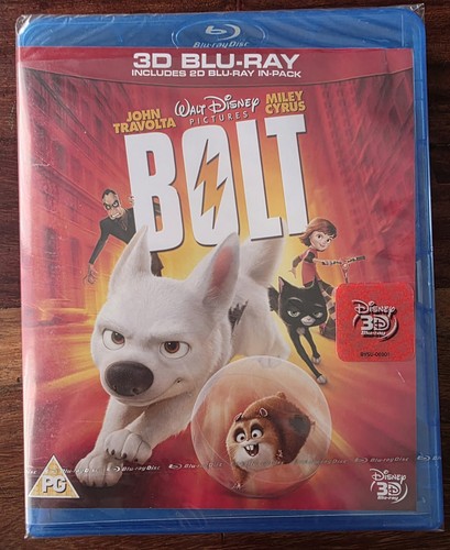 Bolt blu ray - 3d, 2d