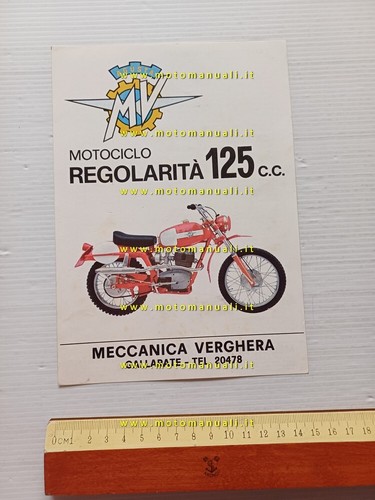 Agusta 125 regularity 1960s - 125,