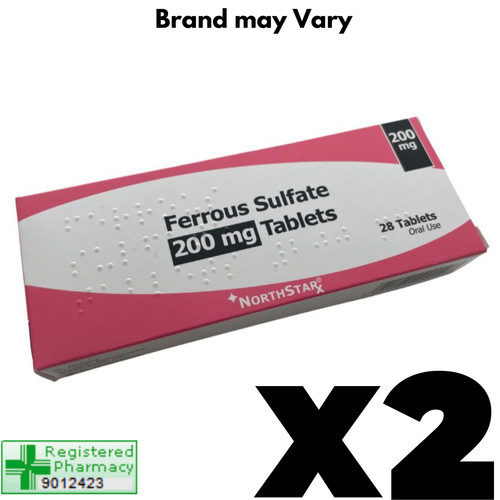 Ferrous sulphate 200mg two - sulphate,