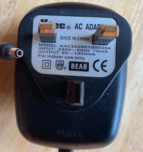 Ktec 1000ma ac - ac/ac, 1a