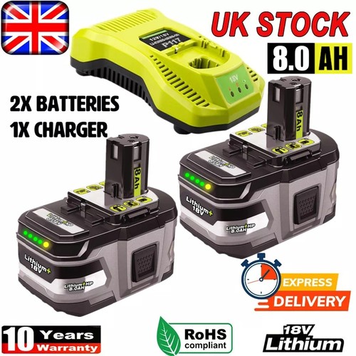 Battery charger for - +, ryobi