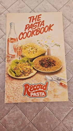 Vintage record pasta cookbook - pasta,