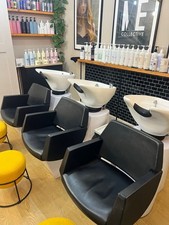 Hair salon wash basins - salon,