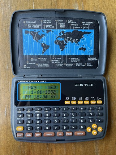Zeon tech digital diary - digital,