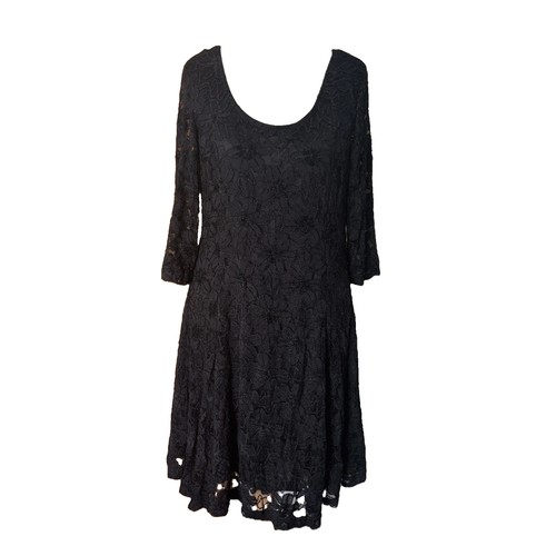 Qed london black - black, lace