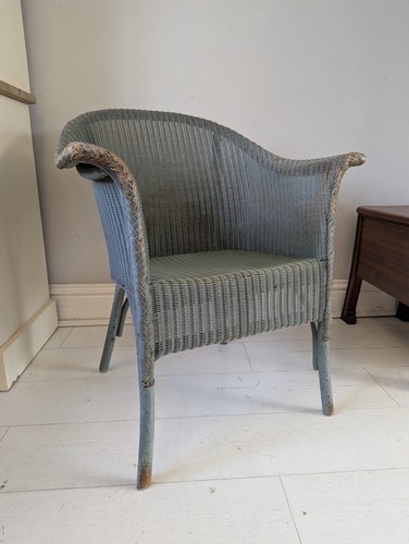 Lloyd loom armchair - armchair, &