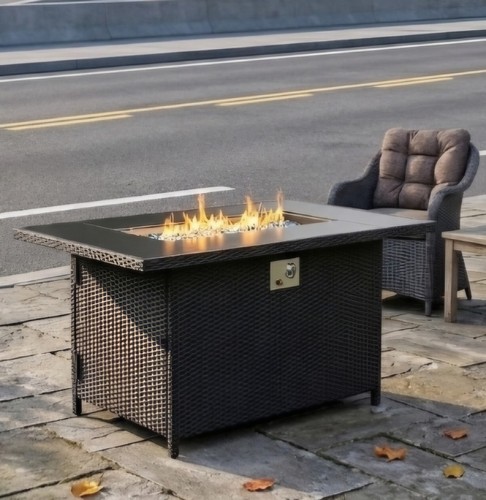 Outdoor propane gas - gas, fire